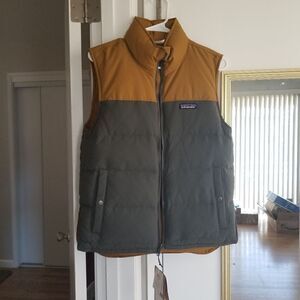 NWT Patagonia Reversible Bivy Men Down Vest